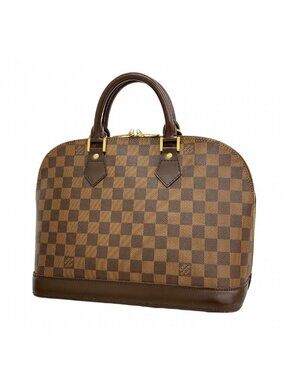 Louis Vuitton Handbag Damier Alma Ebene
